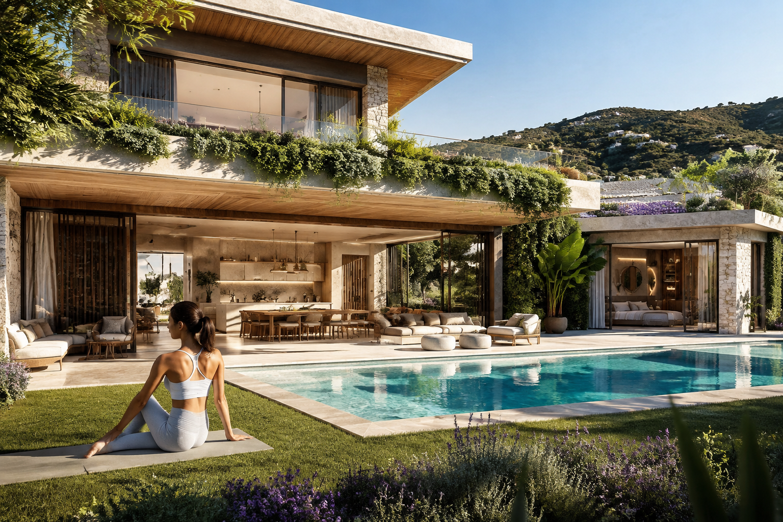 Havuzlu luks villa