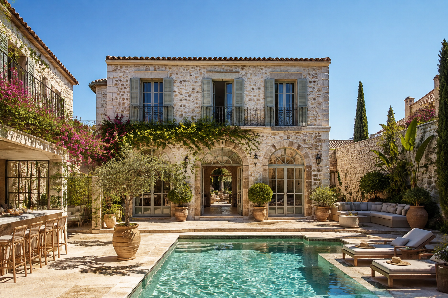 Cesme Alacati tas ev ve villa